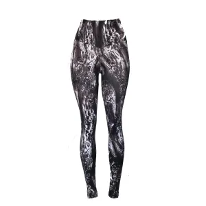 Animal Print Leggings For Sale Black and White | Matching Animal Print Leggings and Bra