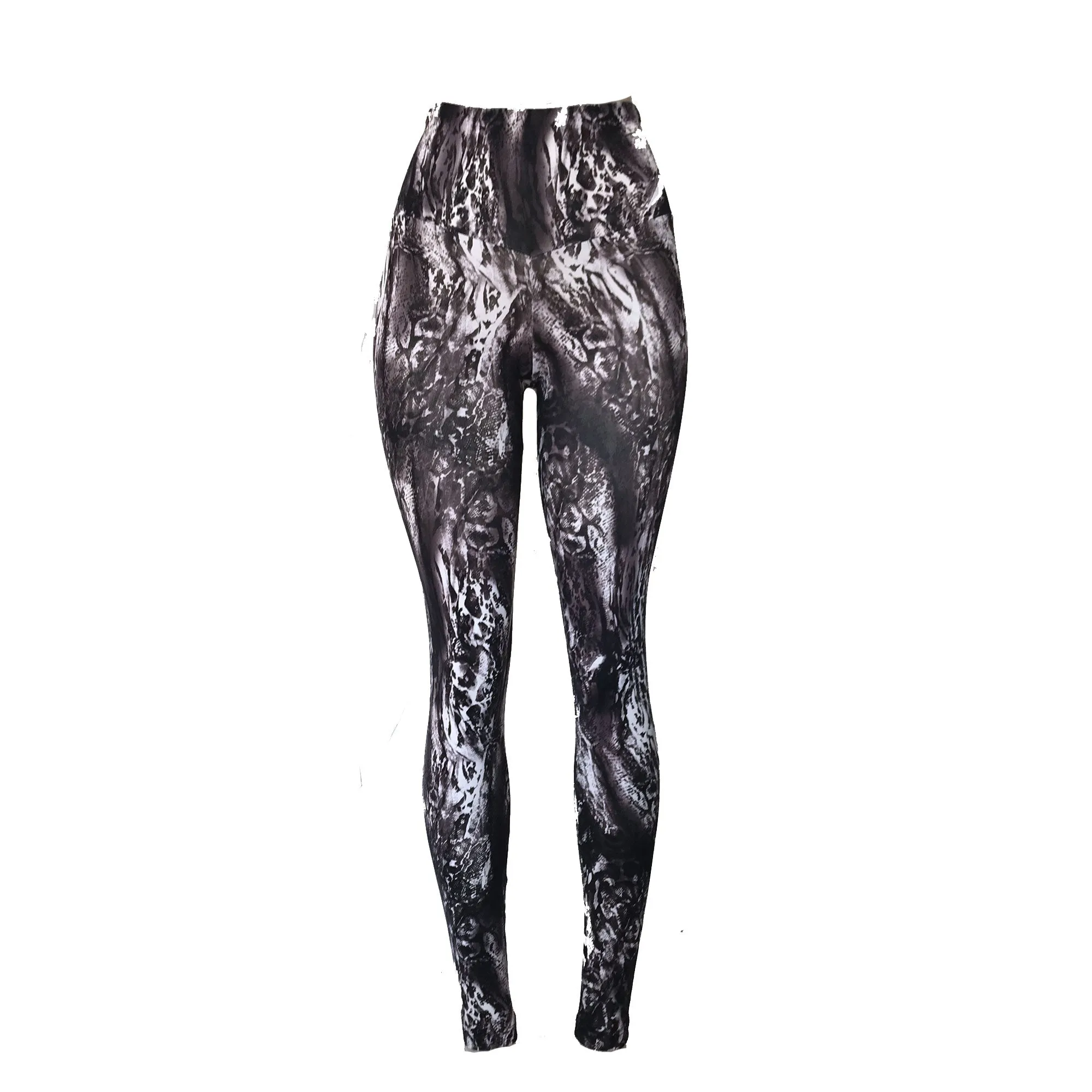 Animal Print Leggings For Sale Black and White | Matching Animal Print Leggings and Bra