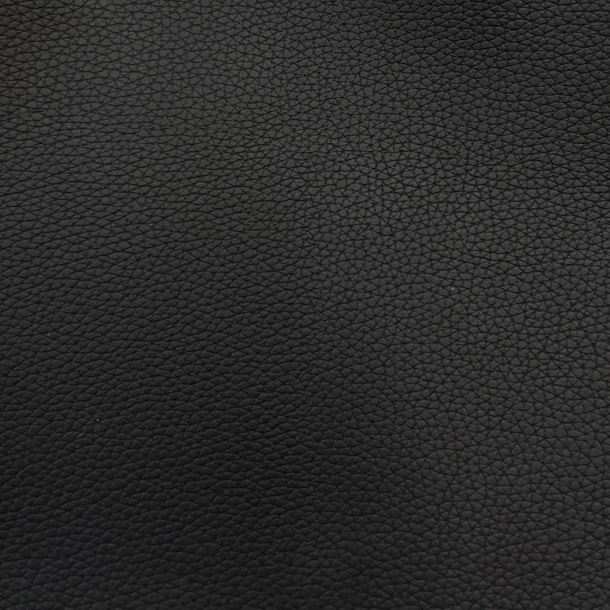 Black Pebble Grain Textured Faux Leather Vinyl Fabric