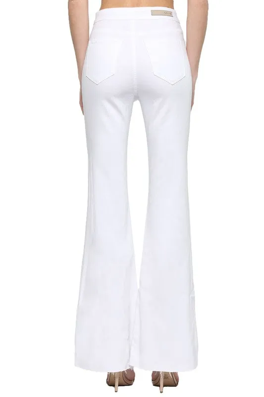 Cello High Rise White Super Flare