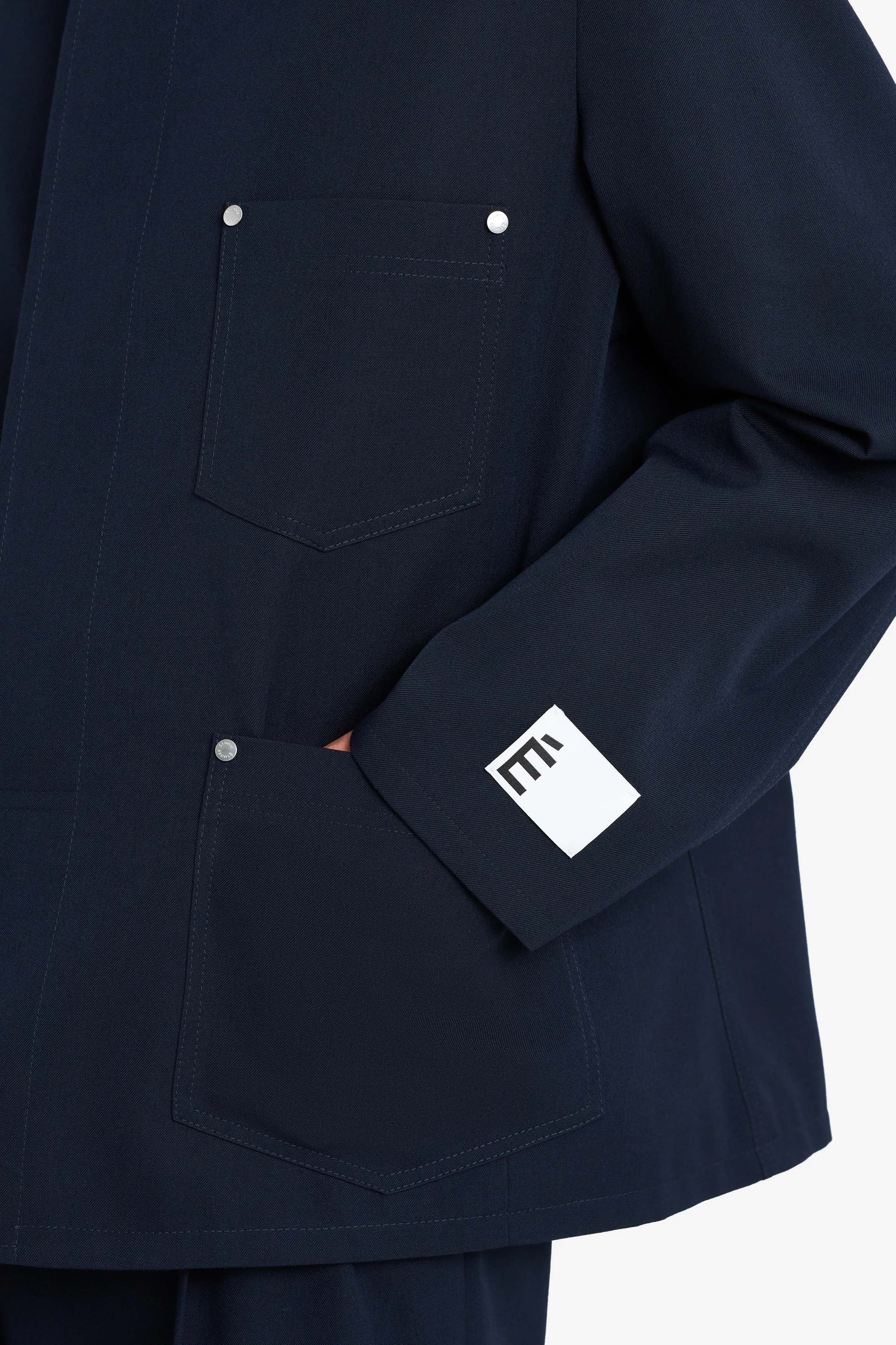 DRESSED UP WORKER JACKET NAVY