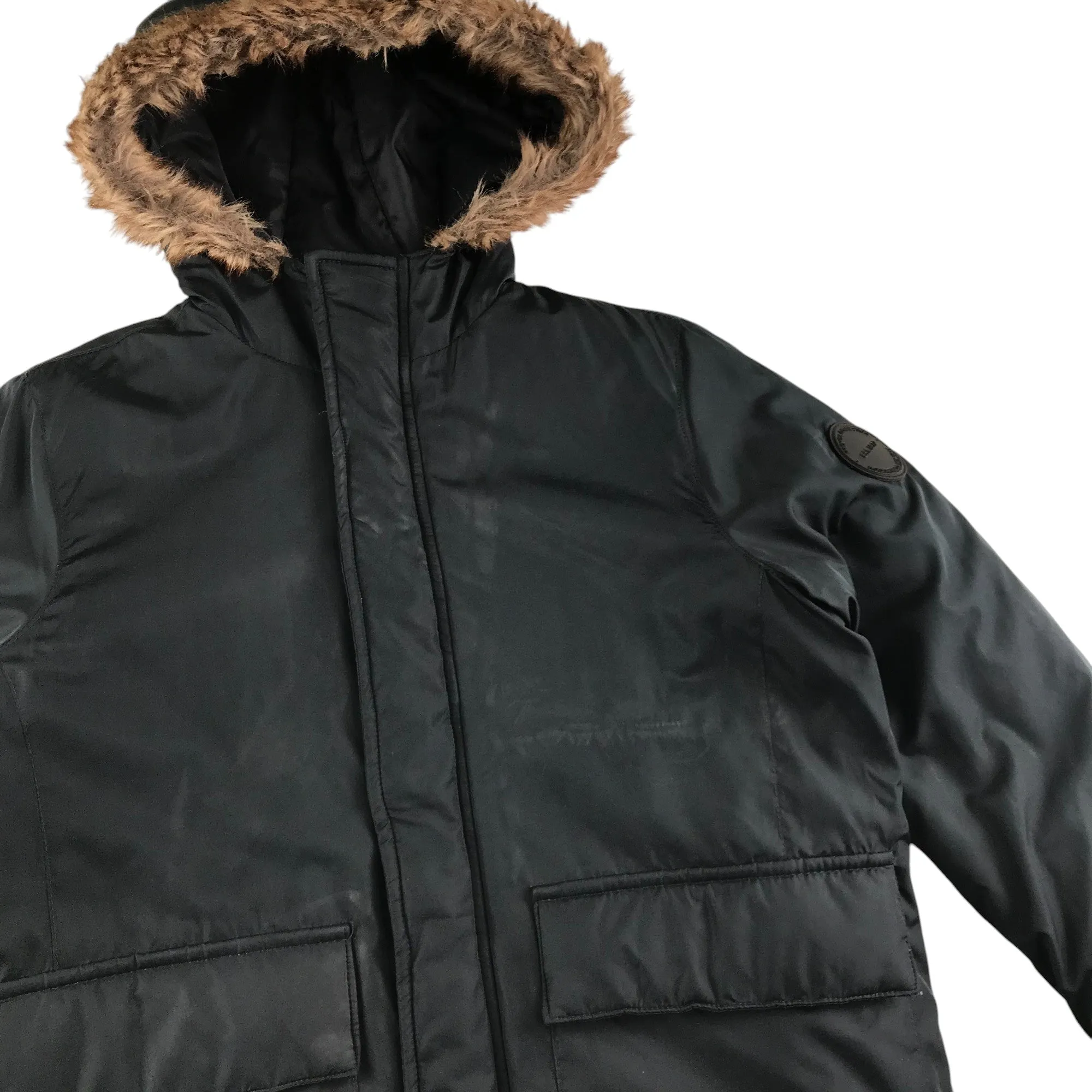 French Connection jacket 11-12 years navy blue parka