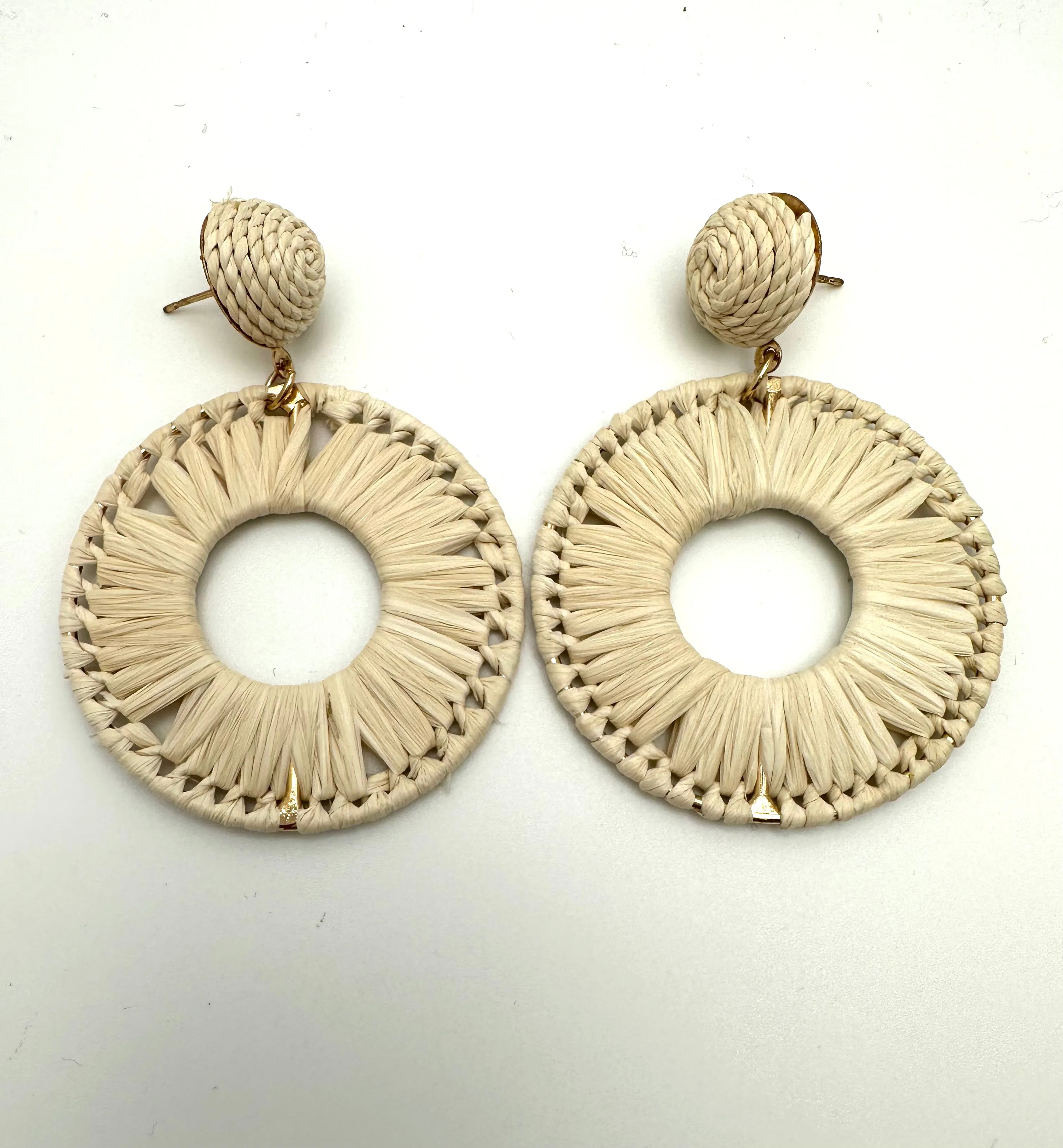 Raffia Earrings