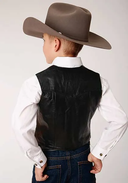 Roper Boys Lamb Skin Vest Style 02-094-0520-0500